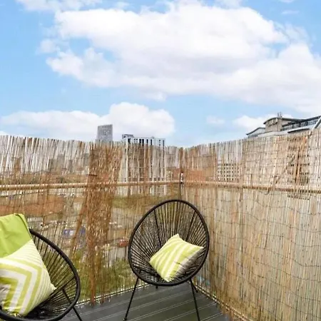 Londonaprt 1bed Balcony Gym Tv Wifi Apartment London