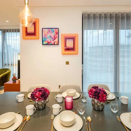 Aparthotel Kings Cross-luxury-sunset City View-gym-office Place-elevator *