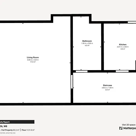 Apartment Modern Two Bed Kensington With Free Wifi