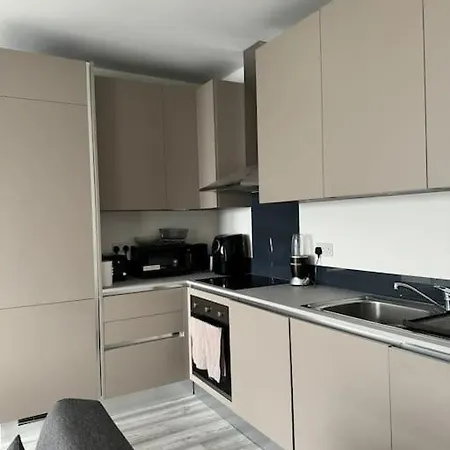 Apartment Modern Studio In The Heart Of Woolwich - 35 Minuets To Central