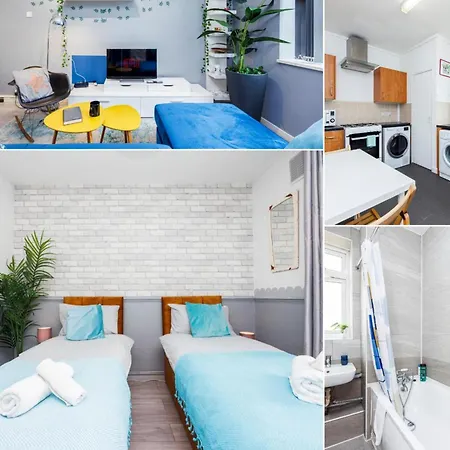 Spacious 2-bedroom With Terrace, Garden Views & Free Wifi Near Olympic Stadium London