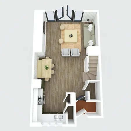 Apartment Battersea Set - 3 Bedroom With Garden *