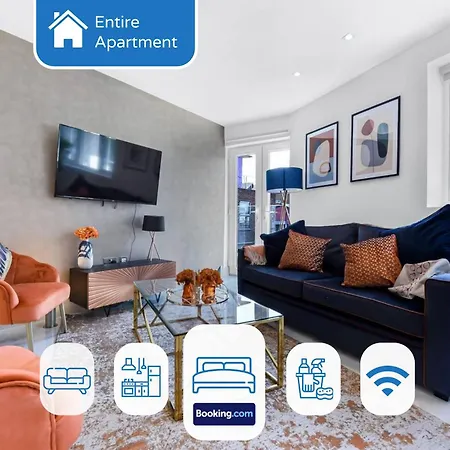 Stylish Near Wembley Stadium Apartment *