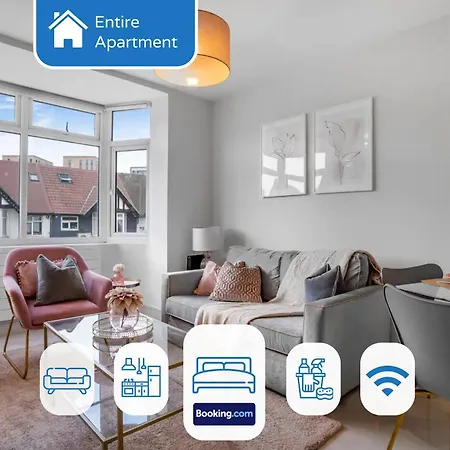 Apartment Stylish Near Wembley Stadium