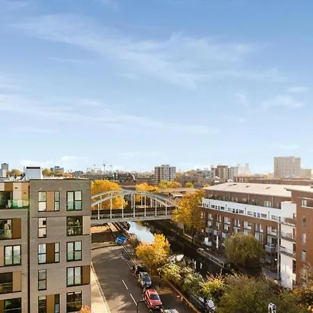 Apartment New Stylish 2 Bed 2 Bathrooms Flat Next To Canal *