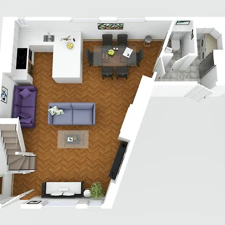 Magenta - 3 Bedroom By Battersea Park Apartment London