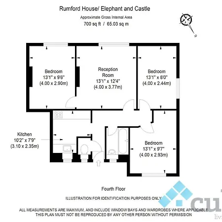 Apartment Zone 1 Apartment, 3 Bedrooms *