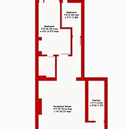 Holland Park Flat, 2bed 2bath, Breakfast, Lgf Apartment