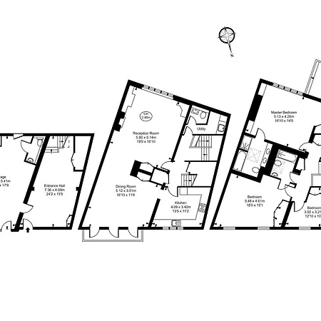 Luxury 3-Bedroom Stay In Belgravia With Private Parking And Ac