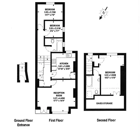 Apartment Charming 3bedroom In