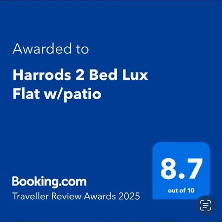 Harrods 2 Bed Lux Flat W/patio *