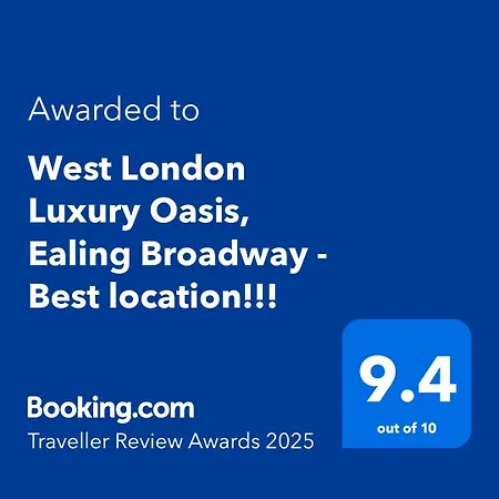 Apartment West Luxury Oasis, Ealing Broadway - Location!!! *