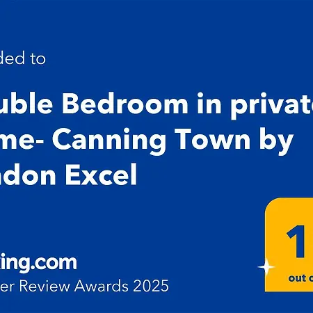 Double Bedroom In Private Home- Canning Town By Excel Londra