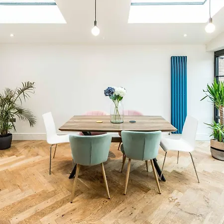 Stylish 3b Fulham Flat W/garden Near Thames & Tube London