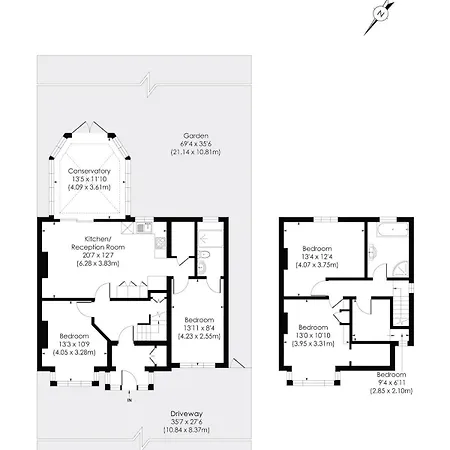 Large Comfy 4 Bedroom House, Ideal For Workers, Free Parking Holiday home *