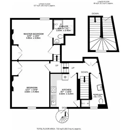 2bed 2bath 8min To Bridge London
