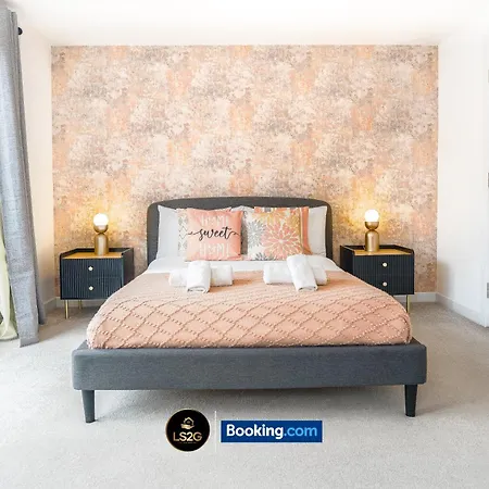 Apartment Stylish 2 Bedroom By Ls2g Short Lets & Serviced Greater With Free Parking