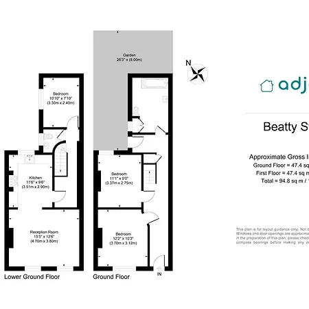 Boho 3-bed With Garden In Camden Next To Tube 런던