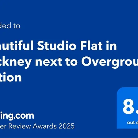 Beautiful Flat In Hackney Next To Overground Station Apartment *