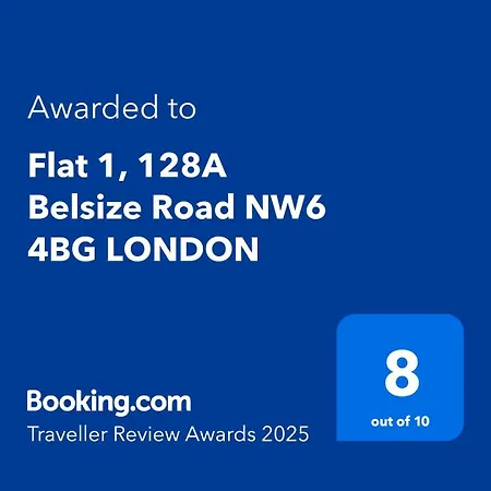 Flat 1, 128a Belsize Road Nw6 4bg * London