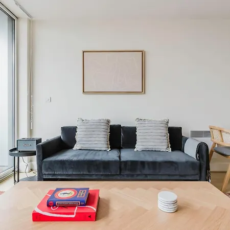 Blueground Nine Elms Doorman Furnished Lon-580 Apartment London