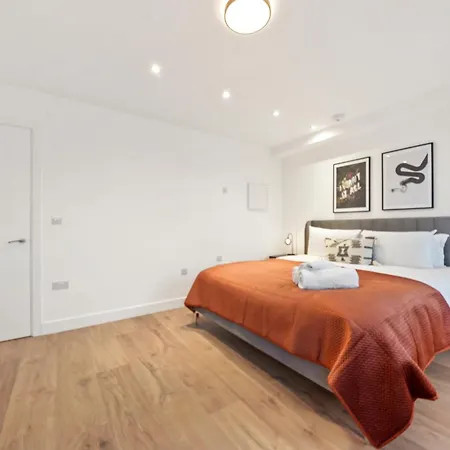Apartment Stylish & Spacious Modern Near Dalston Kingsland Station