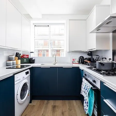 Apartment New 1 Bed Zone 2 Ideal For Contractors Free Parking & Near Uber Boat Pier , Long Welcome , Offers London