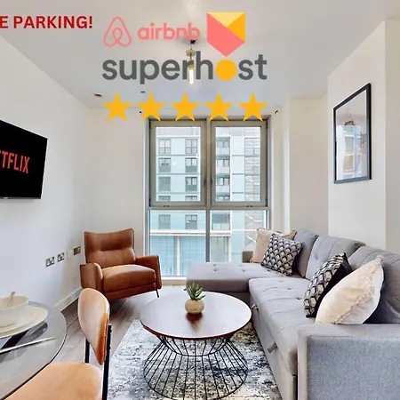 Apartment Chic & Spacious In Stratford Westfield - O2 Arena & Stadium *
