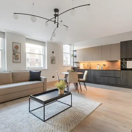 Modern Flat For 4 Ppl - 1min To Russel Square Tube Apartment