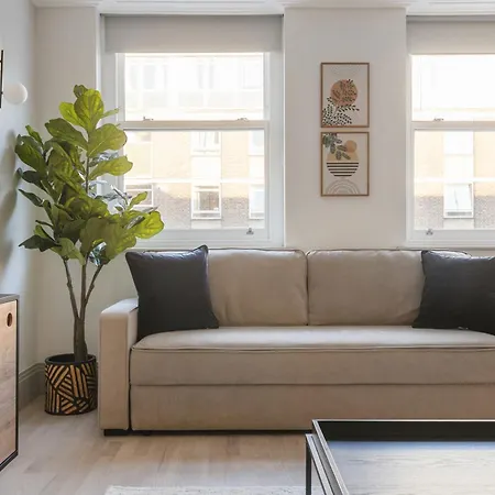 Modern Flat For 4 Ppl - 1min To Russel Square Tube Apartment *