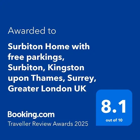 With Free Parkings, Surbiton, Kingston Upon Thames, Surrey, Greater London Uk Surbiton