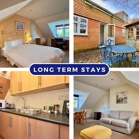 公寓 Long Biggin Hill 1bed Flat Near Airport Wifi *