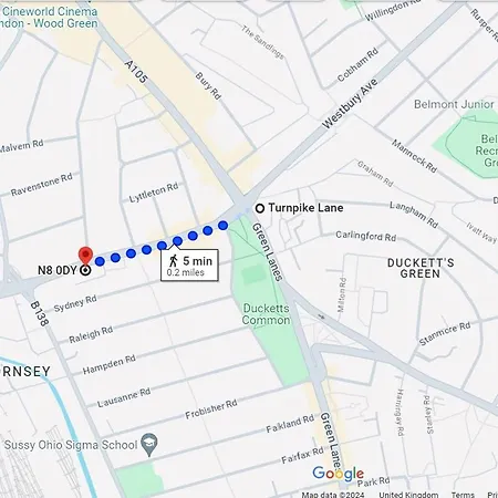 Lovely 2br Flat In London, Turnpike Lane N8 - Piccadilly Line Apartment *