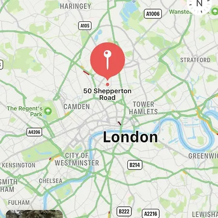 Luxury, One-bedroom Street Apartment London