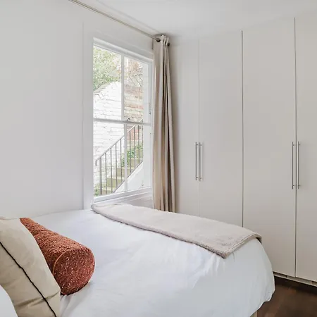 Specious Bright Flat With Garden In