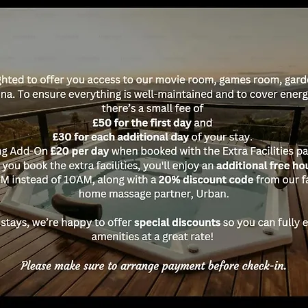 Unique W/garden Hot Tub, Sauna & Cinema Apartment