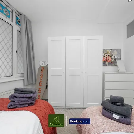 公寓 Two Bedroom By Arhouse Short Lets & Serviced Clapham With Free Wifi