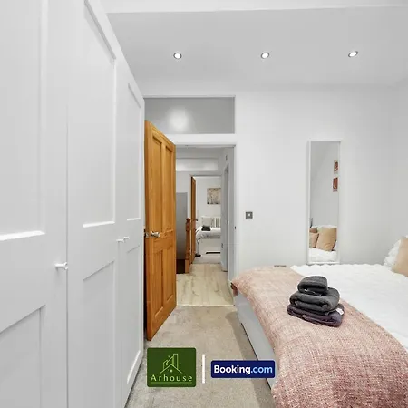 公寓 Two Bedroom By Arhouse Short Lets & Serviced Clapham With Free Wifi