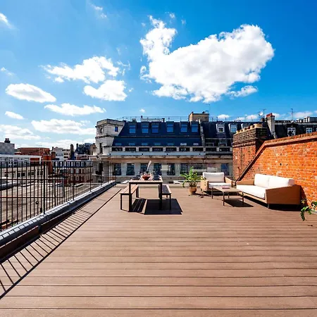 Fitzrovias 3 Bedroom 4 Bathroom Penthouse With Terrace Aircooling And Lift Apartment *