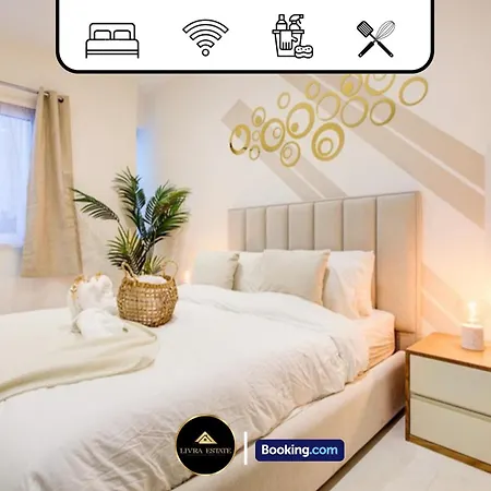 Apartment Modern Ground Floor, 2 Bed, 2 Bath By Livra Estate Short Lets & Serviced South With Garden *