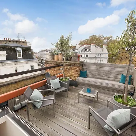 Brand New Refurbishment Townhouse In Notting Hill Near Portobello Road With Ac Air Conditioning & Roof Terrace Apartment