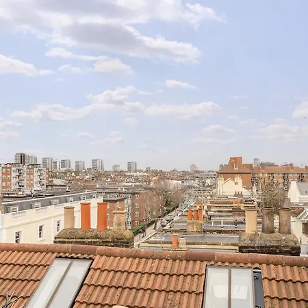 Brand New Refurbishment Townhouse In Notting Hill Near Portobello Road With Ac Air Conditioning & Roof Terrace *