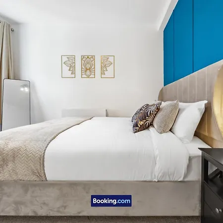 Farringdon Modern By Smart Short Lets & Serviced With Smart Tv & Free Wifi