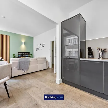 Farringdon Modern By Smart Short Lets & Serviced With Smart Tv & Free Wifi 아파트 런던