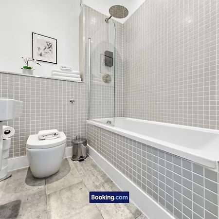 Farringdon Modern By Smart Short Lets & Serviced With Smart Tv & Free Wifi 런던