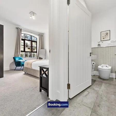 아파트 Farringdon Modern By Smart Short Lets & Serviced With Smart Tv & Free Wifi 런던