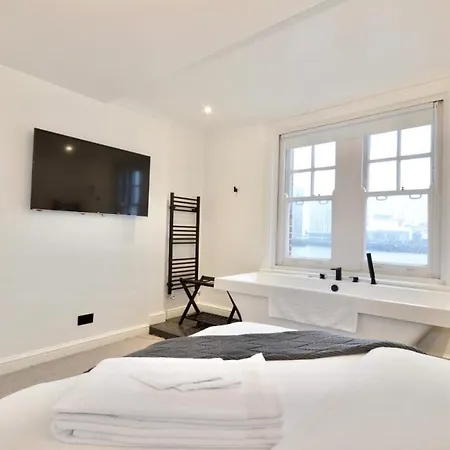 Apartment 3 X Bedroom Riverside Flat With Hot Tub On Roof Terrace London