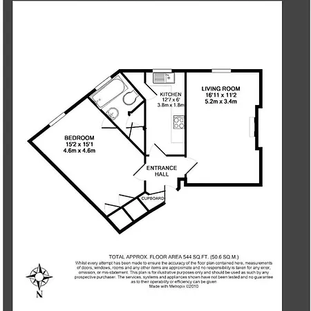 Apartment Elegant 1-Bed Flat, Sleeps 5, London Nw6 - 5 Mins To Jubilee, Bakerloo & Overground Lines London