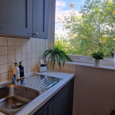 New, Refurbished Modern & Spacious 1 Bed Flat Westfield Shepherd's Bush Free Wi-fi Super King Bed London