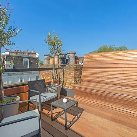 Apartment Brand New Refurbishment Townhouse In Notting Hill Near Portobello Road With Ac Air Conditioning & Roof Terrace *